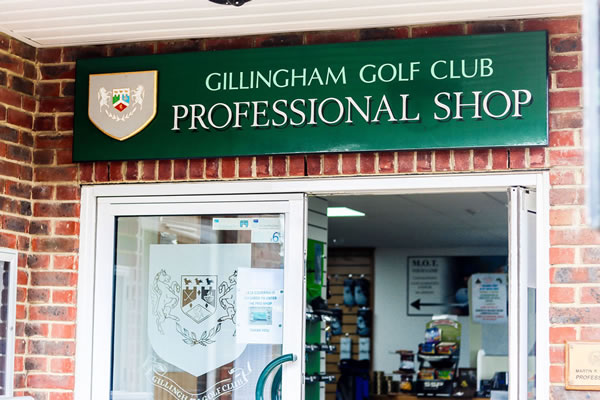 Gillingham Golf Club Professional Shop
